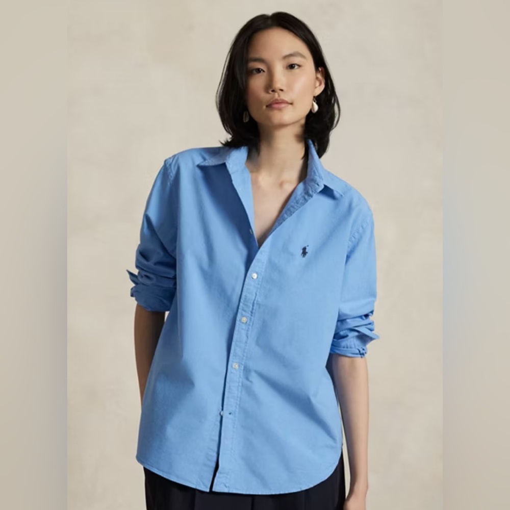 Polo by Ralph Lauren Classic Blue Button Down Shirt